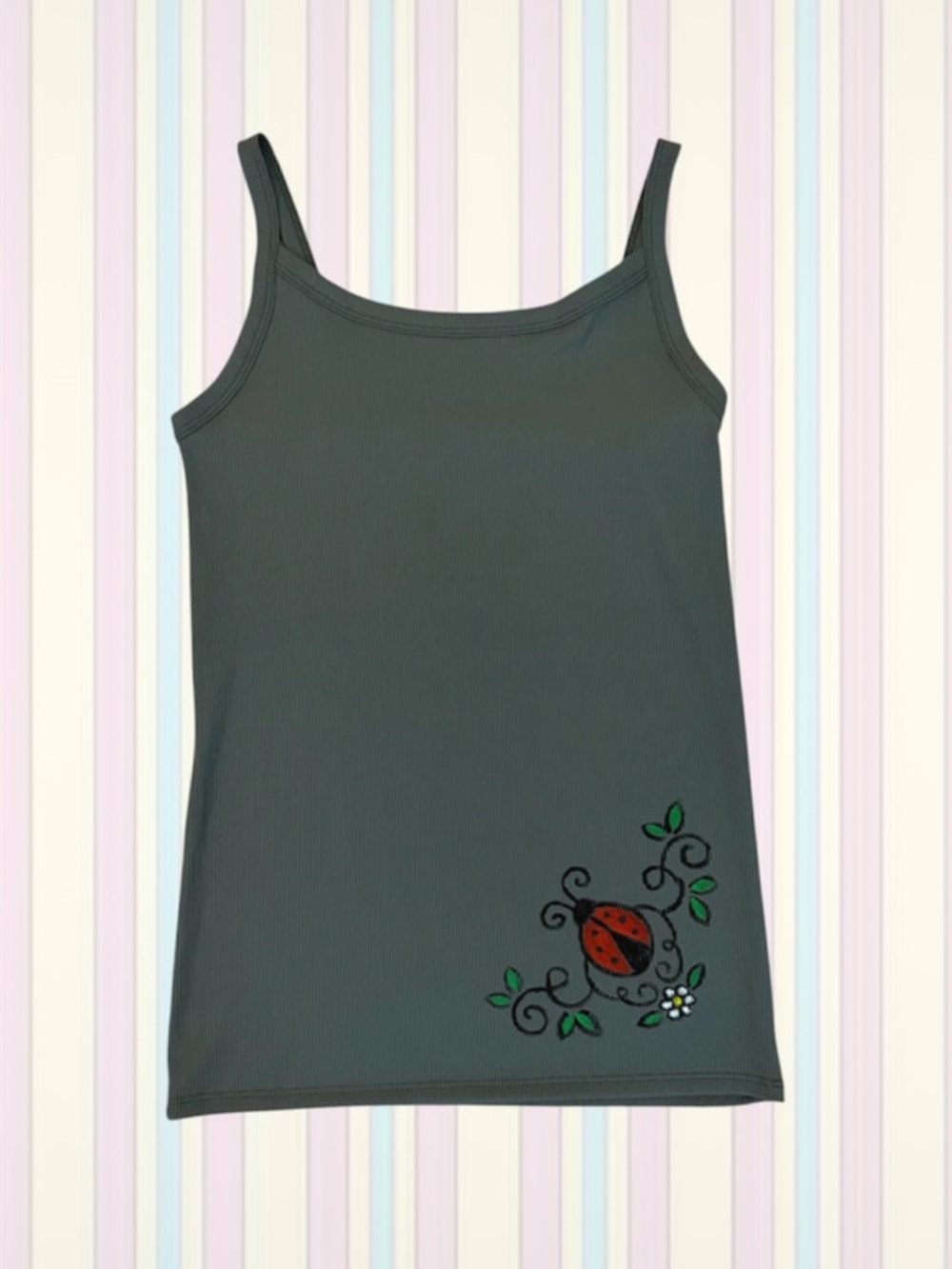No Boundaries Lady Bug Tank Top - Picture 1 of 2